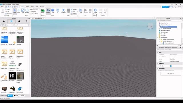 How to make a gravity controller game - Roblox Studio смотреть онлайн