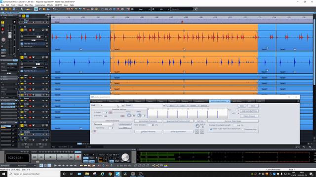 Quantize Drums With Magix Samplitude Pro X4
