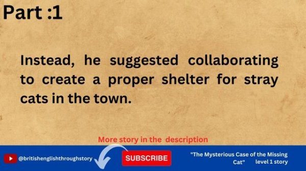 Title The Mysterious Case of the Missing Cat