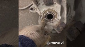 Кия Спектра, замена ступичного подшипника!!!