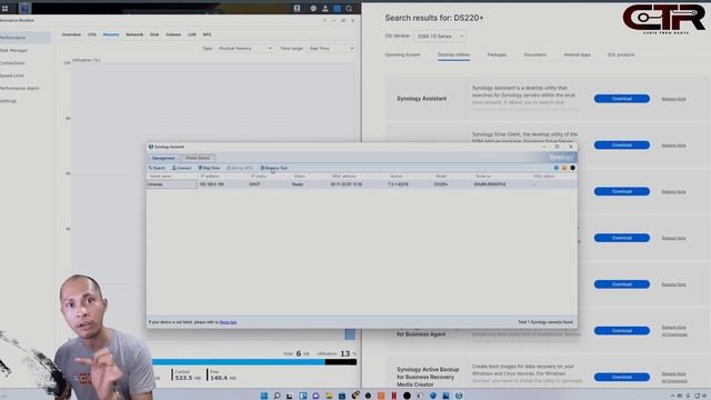 Synology ds220+ Upgrade and Memory Test PART 2 смотреть онлайн