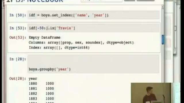 Data analysis in Python with pandas смотреть онлайн