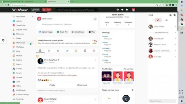 WoWonder - The Ultimate PHP Social Network Platform Script Free Download || WoWonder Script Downloa