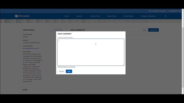 3PL Warehouse Manager Support Portal Tutorial | Case Management смотреть онлайн