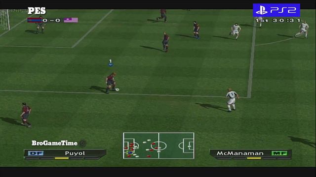 Pro Evolution Soccer PS2 смотреть онлайн