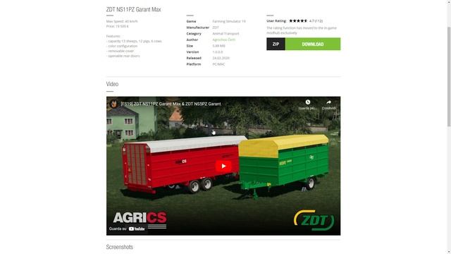 TOP 10 ✔️ BEST MOD FARMING SIMULATOR 19 ✅ Trasporto animali (Animal transport) #nicko87 смотреть онлайн