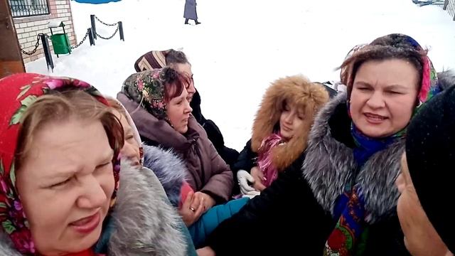 Масленица в Полх Майдане. 2023.С гармонью в санях по селу. Припевки,, Сормача,, смотреть онлайн