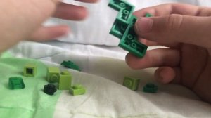 Как собрать крипера мутанта из LEGO