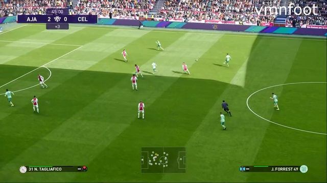 PES 2021 Ajax vs Celtic смотреть онлайн
