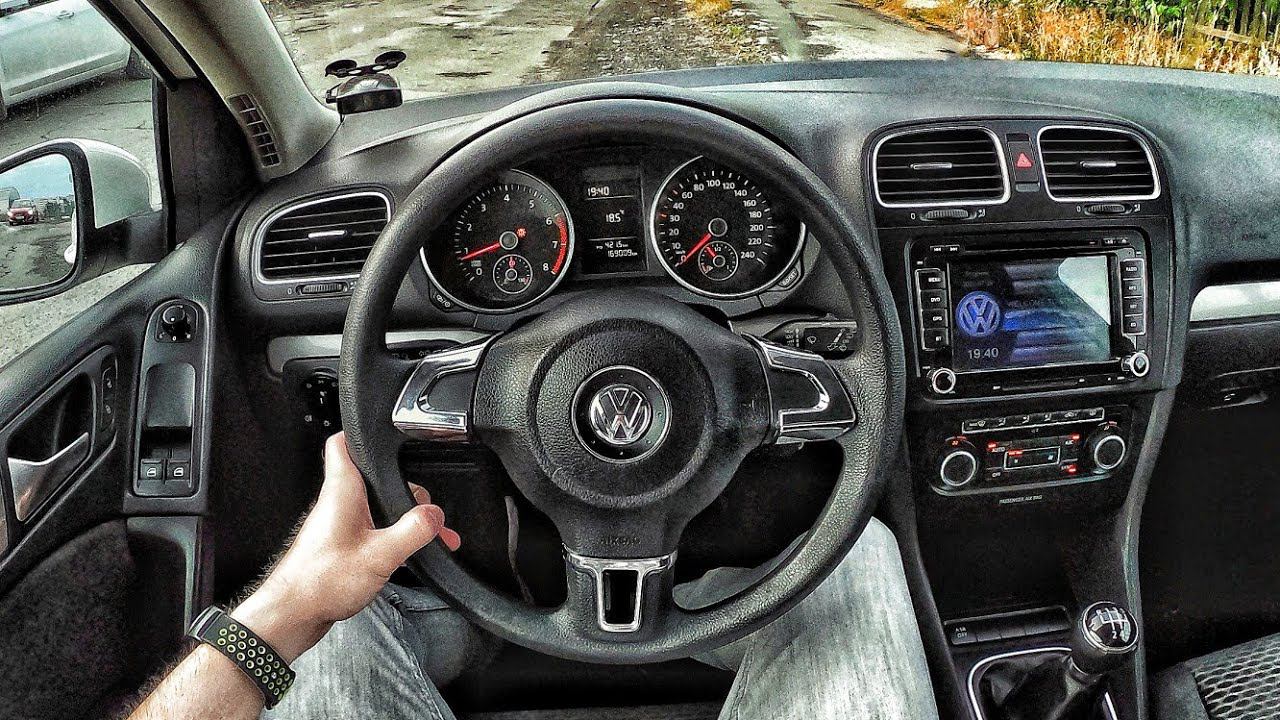 2012 Volkswagen Golf 1.2 MT - POV TEST DRIVE смотреть онлайн