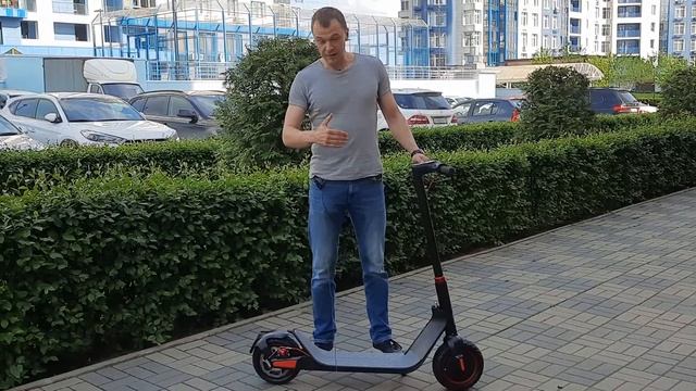 Короткий обзор электросамоката Kugoo G-Max смотреть онлайн