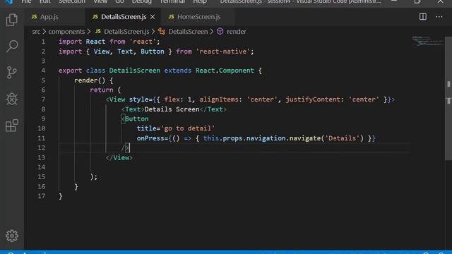 Navigation Bar react native смотреть онлайн