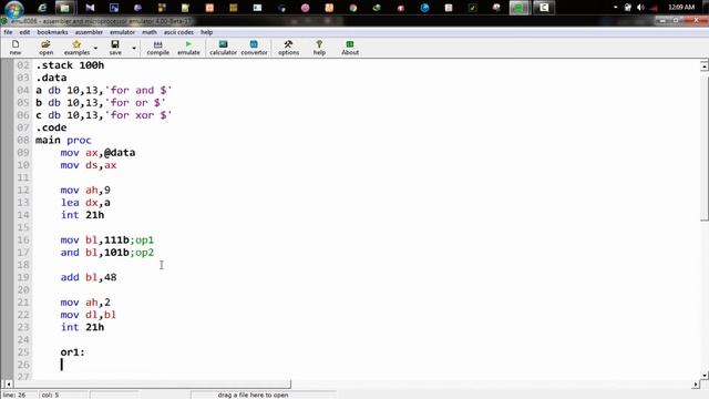 25. Coding implementation AND, OR, XOR using by Assembly Programming | Bangla Tutorial смотреть онлайн