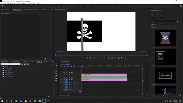 Create Waving Flag Animated | Adobe Premiere Pro CC Tutorial смотреть онлайн