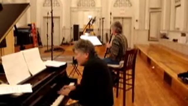 Richard Stoltzman and Patrick Beckman in the studio смотреть онлайн