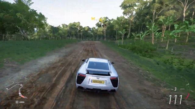 Lexus LFA screaming through Mexico - Forza Horizon 5 смотреть онлайн