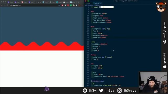 Makin' Waves - Animated SVG Waves with CSS смотреть онлайн