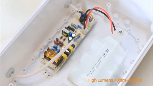 IP65 Waterproof LED Twin-spot Emergency Ni-Cd Battery Operation Light смотреть онлайн