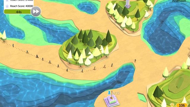 Godus Voyage 3 STARS Walkthrough - Azure Archipelago - 8 смотреть онлайн