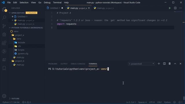 What are Virtual Environments in Python? - Python Tutorial смотреть онлайн
