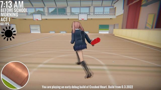 THE 8º BUILD of Crushed Heart + DL (Yandere Simulator Fan Game) *old version* смотреть онлайн