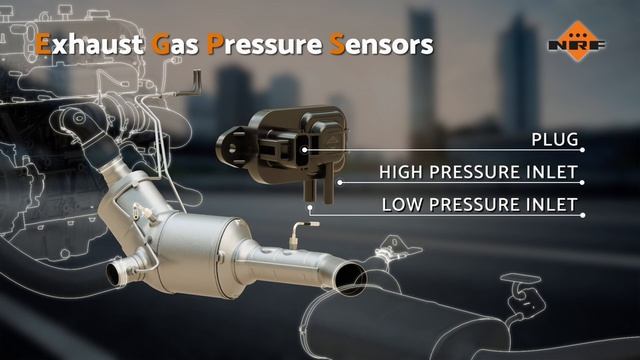 NRF exhaust gas pressure sensors смотреть онлайн