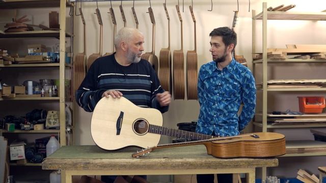 В гостях у Kibin Guitars | Мастеровые акустические гитары из Беларуси | Павел Степанов | MuzClass смотреть онлайн