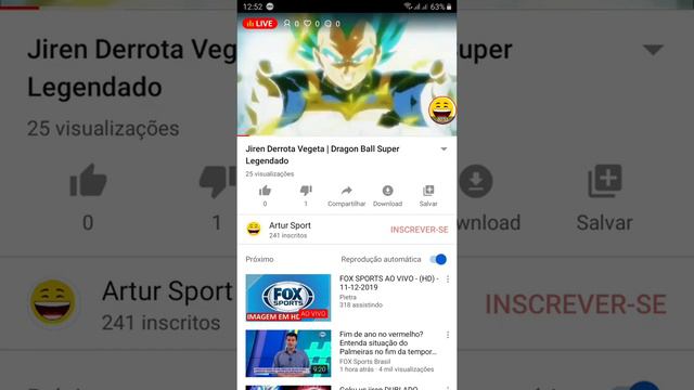 FOX SPORT AO VIVO смотреть онлайн
