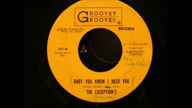 exceptions baby you know i need you groovey grooves смотреть онлайн