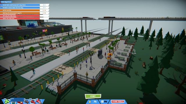 Beware of Trains - Level 13 - Derailed in Life - 3 Skulls - Train Crash Simulator Playthrough смотреть онлайн