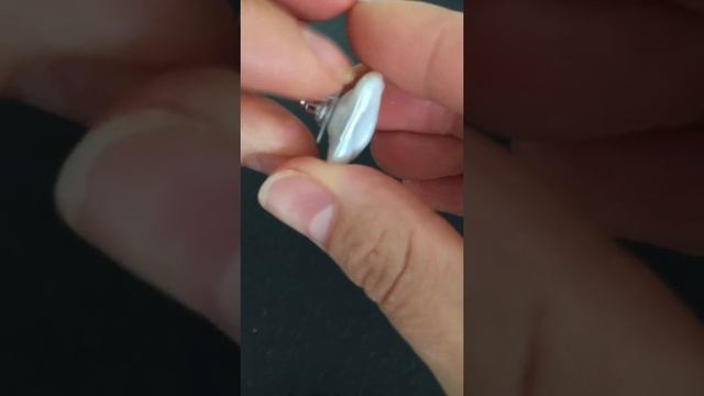 Сережки невесты - серьги из натурального барочного жемчуга смотреть онлайн