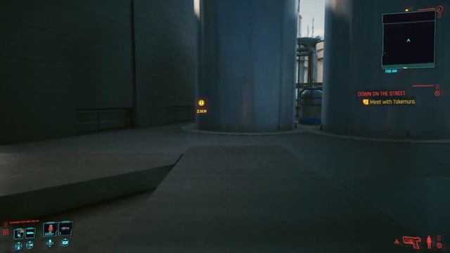 Cyberpunk 2077--exploring behind the north Arasaka waterfront buildings смотреть онлайн