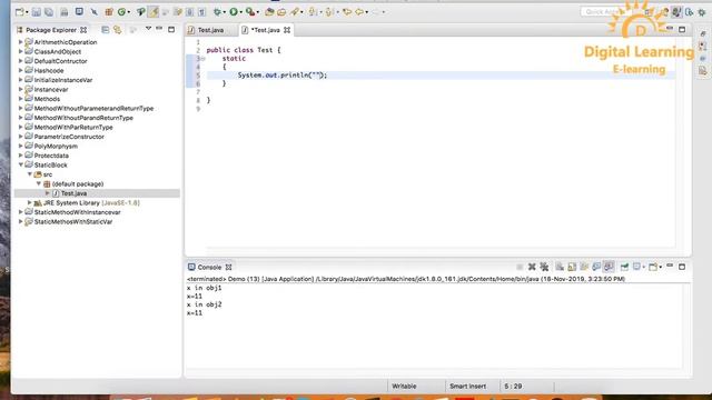 65 Java Static Block | Online Training Download app from below link смотреть онлайн
