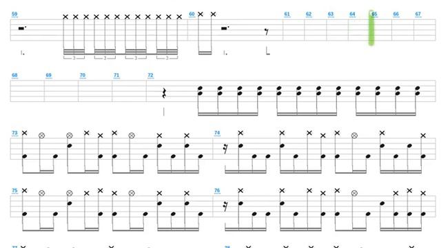 Skrying + Mudvayne + Drum Only + Drum Tab