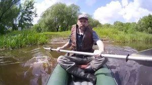 Тест #байдарки Варвар 380 на грузоподъёмность