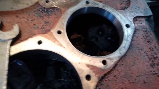Фрезерую чугунную ГБЦ (головку) от МТЗ 80 смотреть онлайн