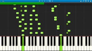 The Sims 3 - The Sims Theme (Piano Tutorial, Synthesia)