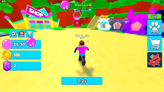 ЛЕГЕНДАРНЫЙ СИМУЛЯТОР ЖВАЧКИ В РОБЛОКС! BUBBLE GUM LEGENDS ROBLOX смотреть онлайн