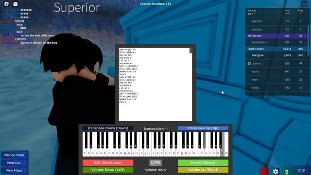 Roblox Piano/Virtual Piano | Bonnies Lullaby смотреть онлайн