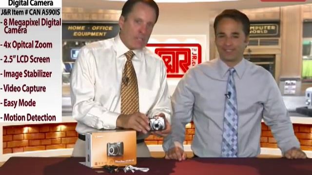 Canon PowerShot A590 Digital Camera смотреть онлайн