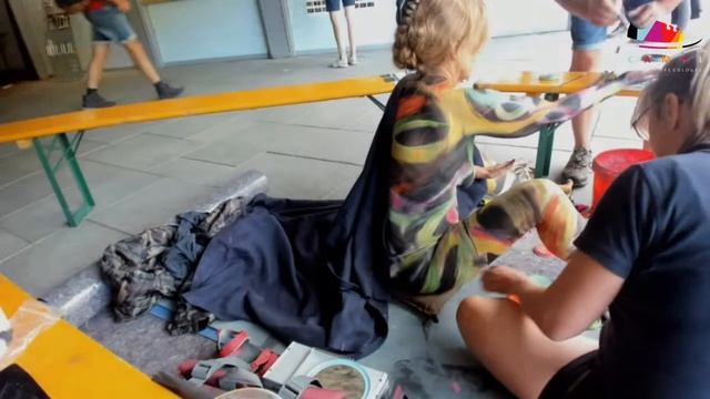 Bodypainting Teufelshöhle Pottenstein