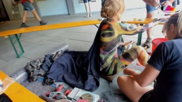 Bodypainting Teufelshöhle Pottenstein