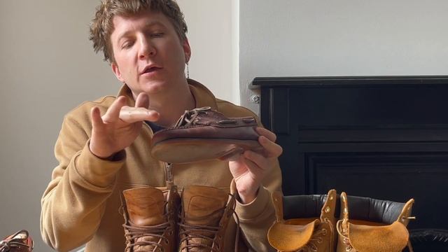 Old and New Timberland shoes смотреть онлайн