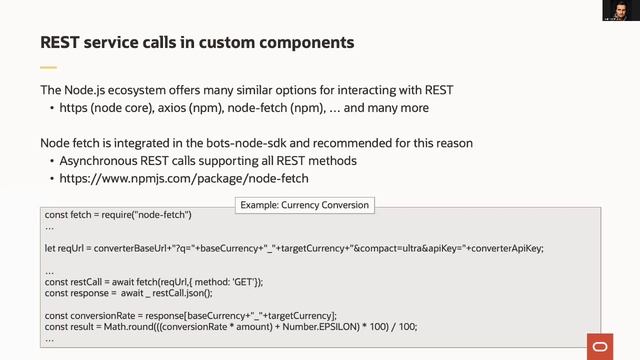 Best Practice Oracle Digital Assistant part 5 of 6 "Connect ODA with any backend application" смотреть онлайн