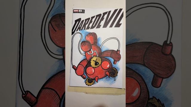 Daredevil and Harley Quinn sketchcovers for Southern Maryland Comic Con #comics смотреть онлайн