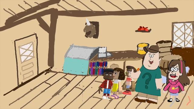 My 6-year old made an episode of Gravity Falls смотреть онлайн