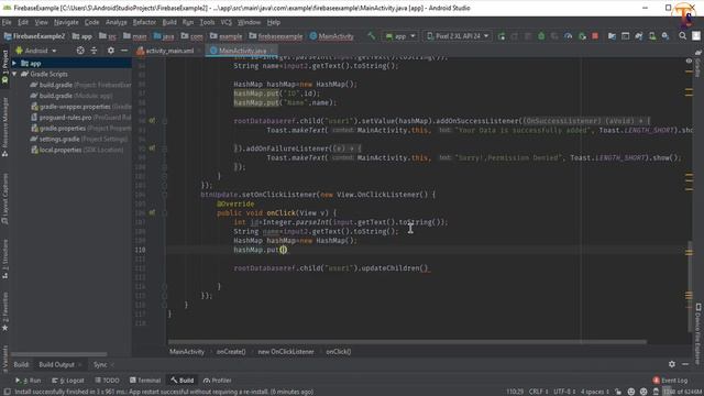 Android Firebase - 10 - How Update Data in Firebase Realtime Database. смотреть онлайн