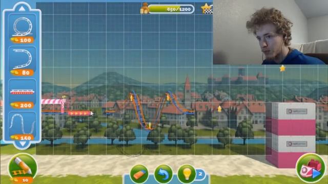 SUPER COOL TRACK MECHANICS | Rollercoaster Creator Express смотреть онлайн