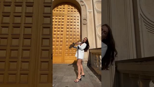 Это была любовь - Zivert Билан кавер на саксофоне. Яна Крылова смотреть онлайн