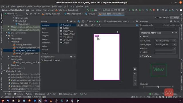 How to make modern MVVM Android App in Android Studio 2021 - Part 1 смотреть онлайн